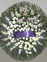 Gladiolos, crisantemos, claveles y flores de estación. Clásica