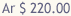 $ 220