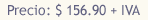 $ 156.90