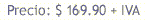 $ 169.90