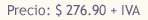 $ 276.90