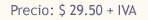 $ 29.50