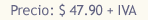 $ 47.90