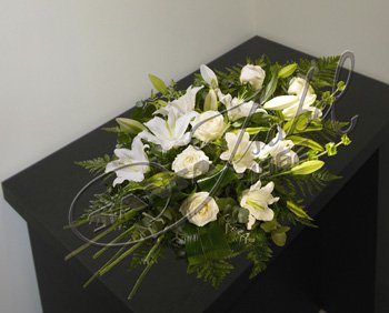 Bouquet de rosas y lilium