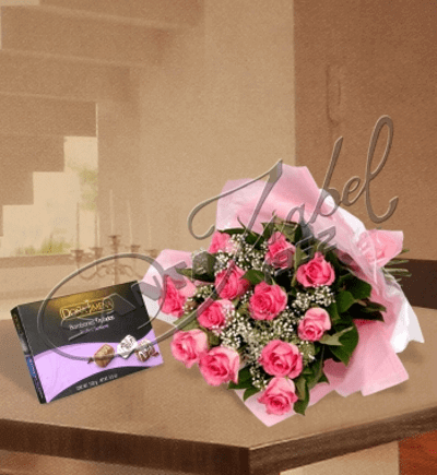 Rosas y chocolates